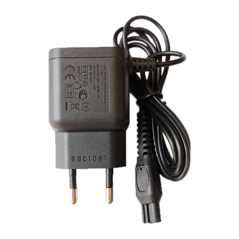 Wall EU Plug AC Power Adapter, Carregador para barbear elétrico, Máquina de barbear, HQ8505, 6070, 6075, 6090