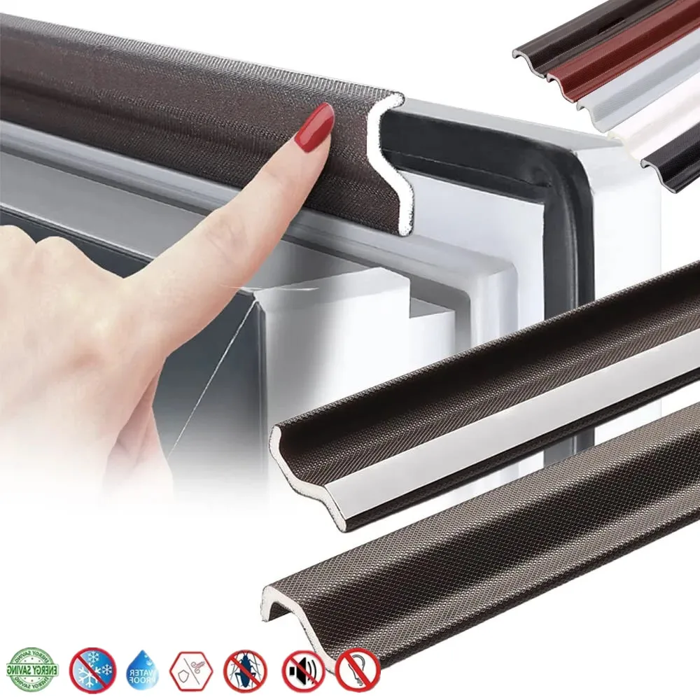 

40M-6M уплотнительная лента для окон из акустической пены для уплотнения окон, звукоизоляционная пена S, уплотнительная лента для дверного уплотнения, заполняющая лента