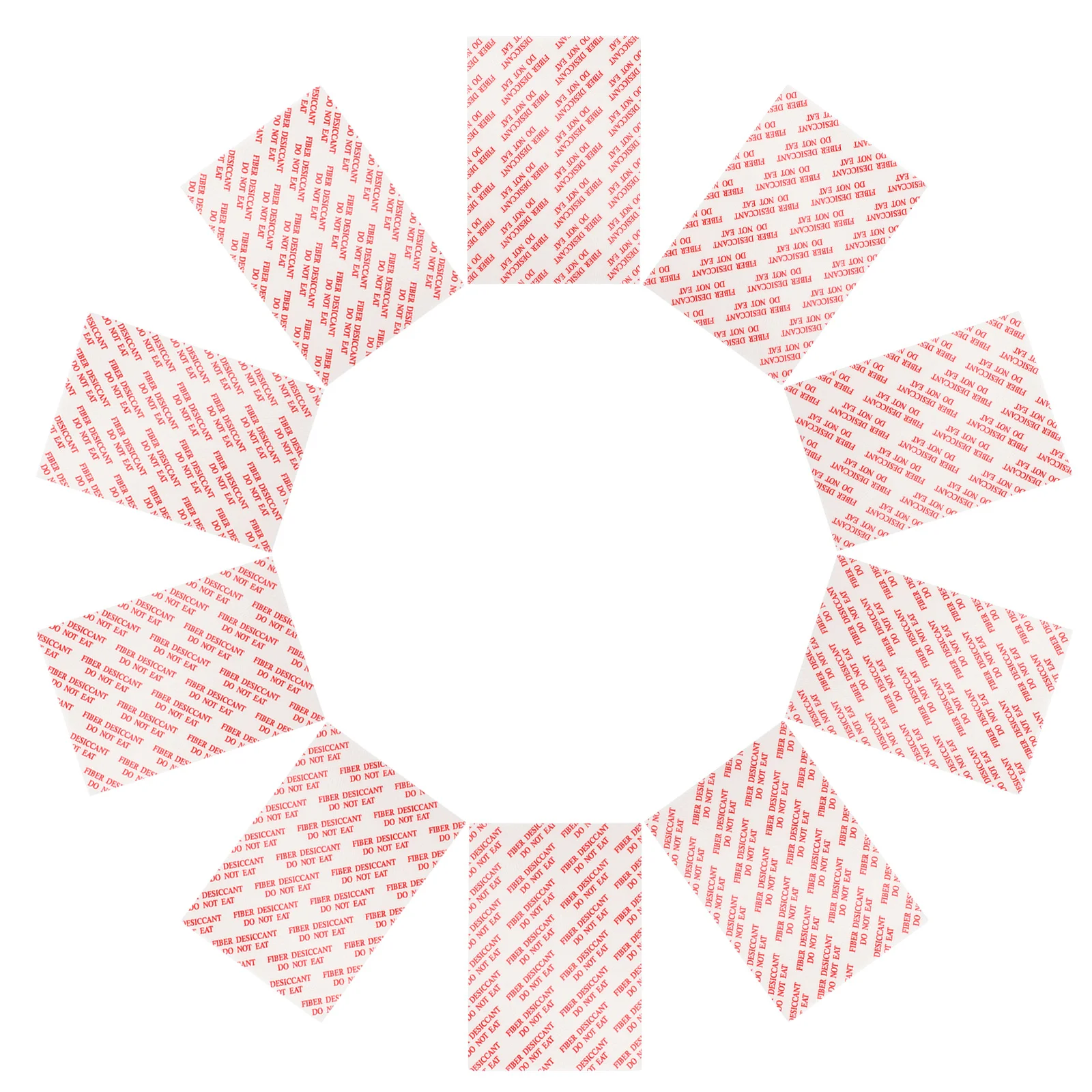 

50Pcs Drying Sheet for Food Moisture Absorbing Slice Sturdy Reusable Plant Fibre Absorbent Sheets for Pantry Humidity Control