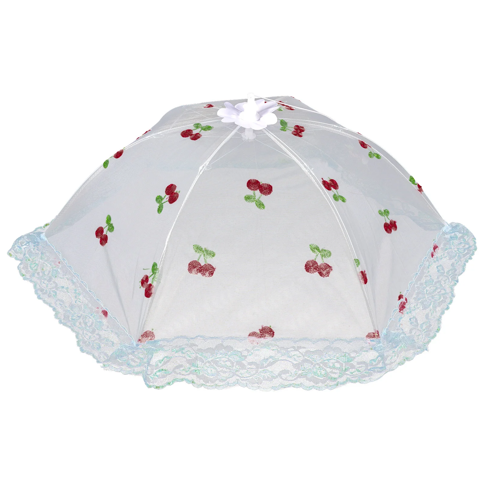 

1pcs Food Cover Mesh Dish Protector Foldable Table Cover For Kitchen Dining Picnic Reusable Dirt-Proof Shield Household