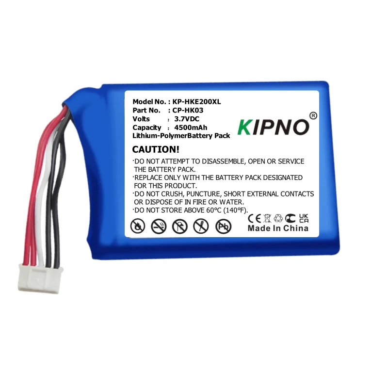 KIPNO Li-Polymer Speaker Battery CP-HK03  GSP805070 for Harman/Kardon Esquire 2 3.7V,4500mAh