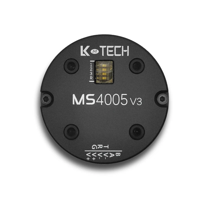 مايكرو BLDC Gimbal موتور لكاميرا PTZ ، وانخفاض السرعة ، على نحو سلس من خلال حلقة ، تصميم جديد ، MS4005v3 ، RMD-S-4005
