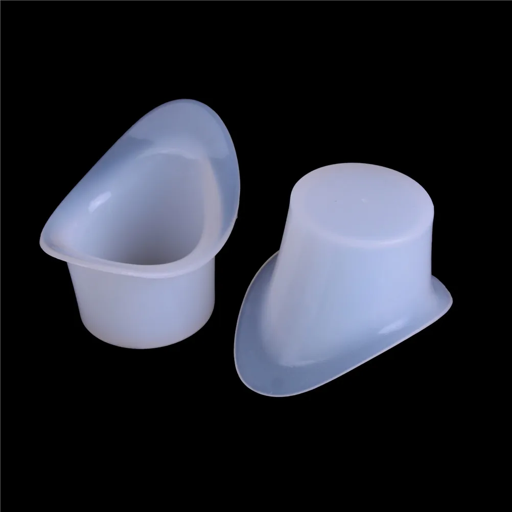 2Pcs/lot Resuable Eyewash Cup Silicone Gel Eye Wash Cup Soft Eye Bath Cup For Elderly Women Men Children Students
