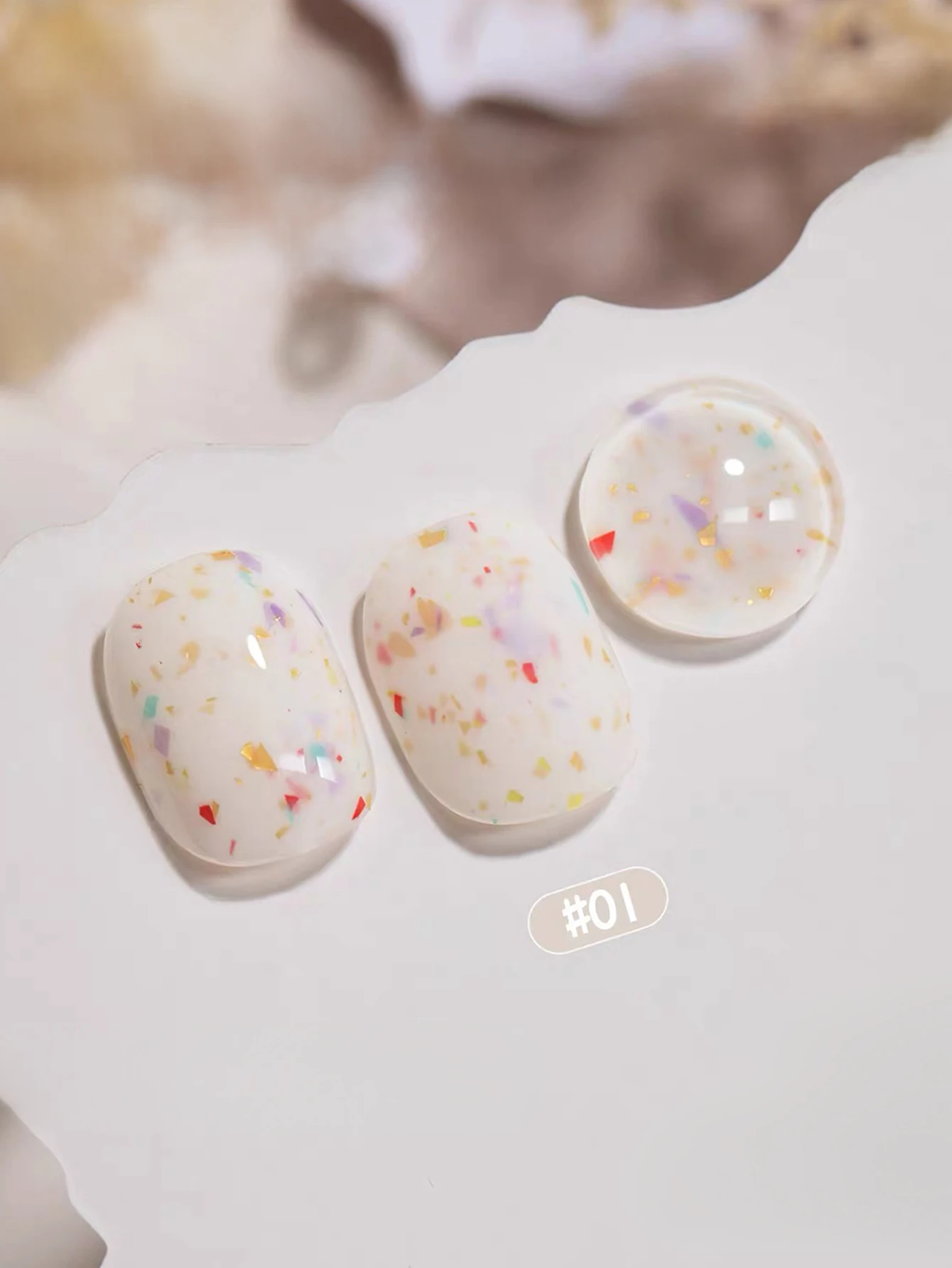 1-4pcs15ml الخريف مسمار الزبادي الآيس كريم الترتر هلام طلاء الأظافر UV LED علاج عطلة المرأة هدية مسمار الفن لوازم اليومية DIY بها بنفسك