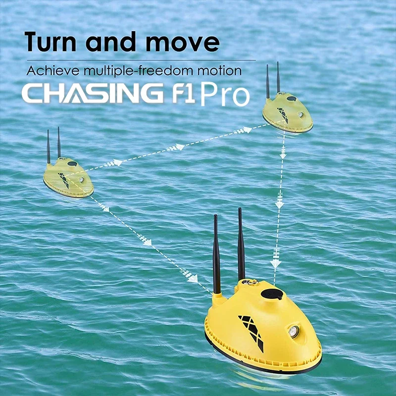 CHASING F1 Pro Drone Beginner Operator Friendly Remote Control Fish Finder Camera 2km Image Transmission Distance Bait Boat