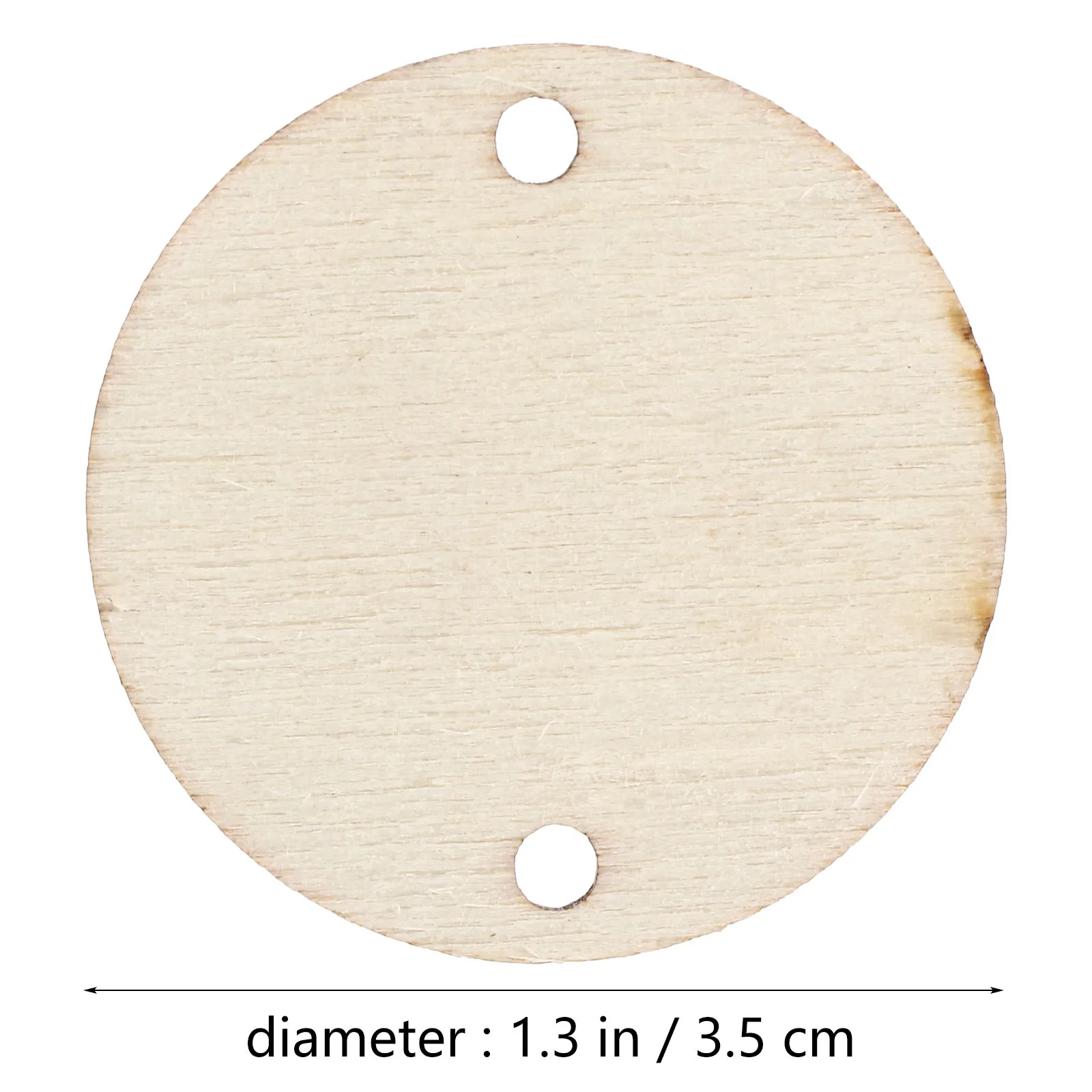 

1Set Wooden Cutouts Natural Color DIY Craft Decorations Home Hanging Pendants Festive Ornament Wooden Slices Decor