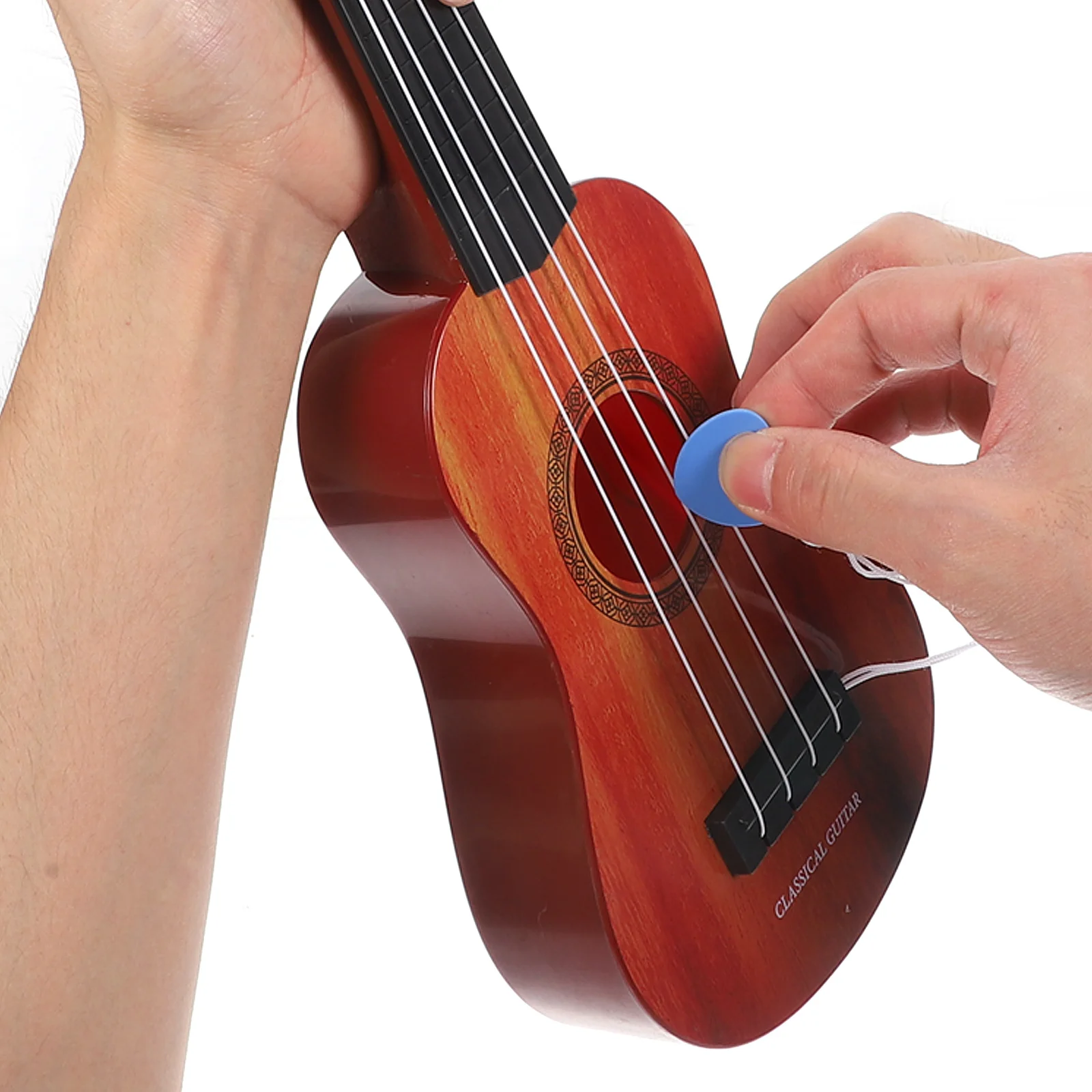 Instrumentos musicales para niños pequeños, juguete de guitarra, juguetes para niños, accesorios para ukelele