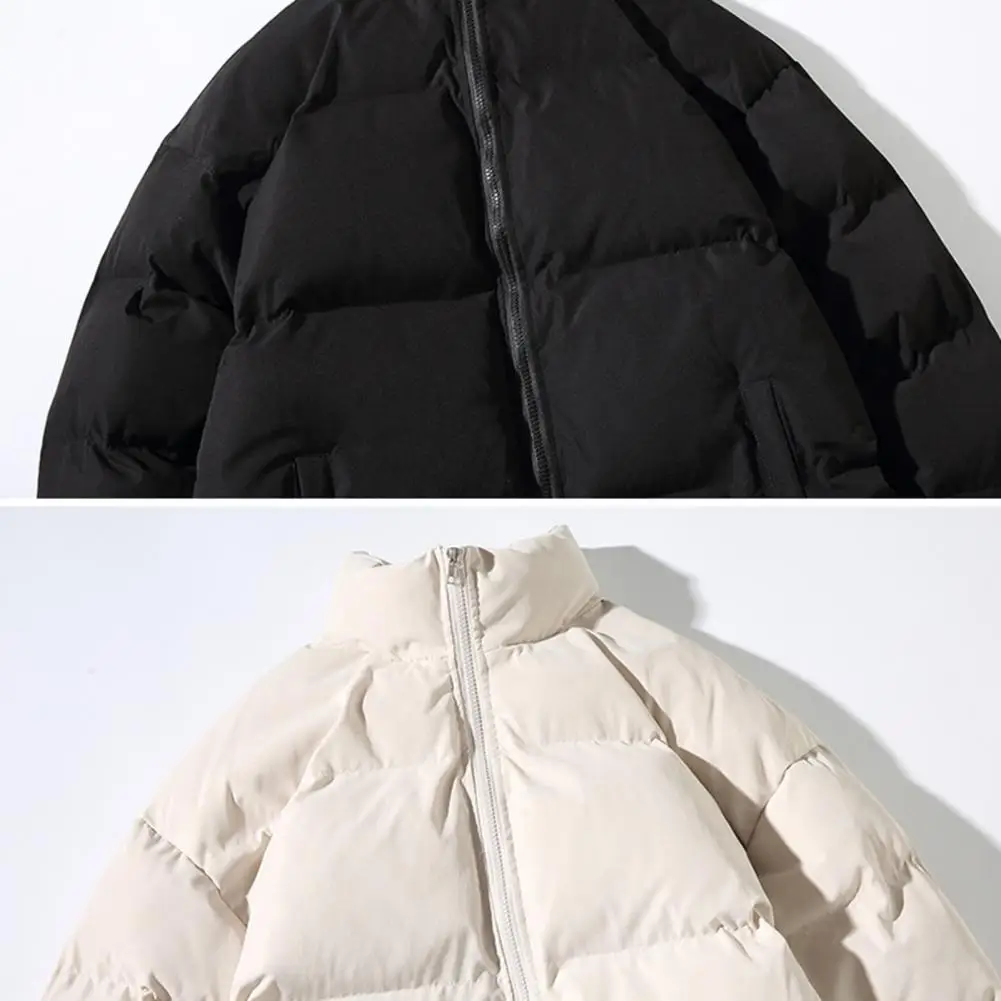 Новинка 2025 года, осенне-зимняя куртка, мужская куртка с хлопковой подкладкой, корейская уличная одежда, повседневная куртка, мужская модная одежда, мужские теплые пальто 3XL