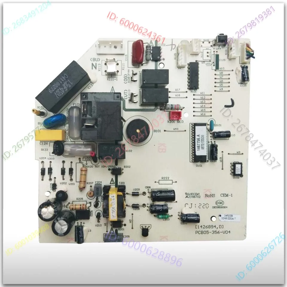 

used for Air conditioning computer board PCB05-356-V04 1426894,D good working
