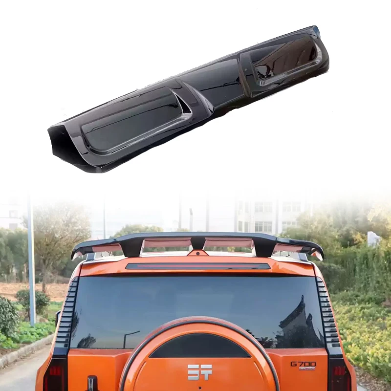 

2026 New Design Roof Spoiler Rear Wing Diffuser Aerodynamic Tail Wing for Chery Jetour G700 Accessories