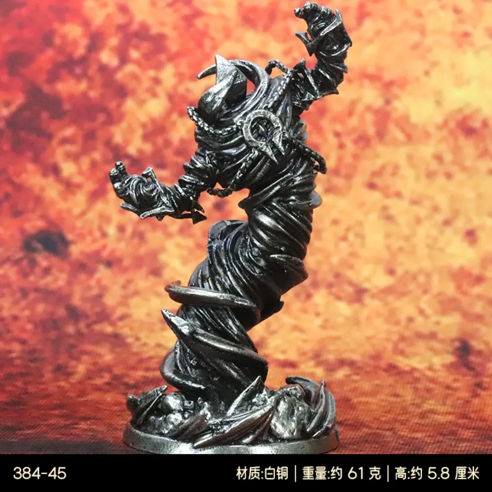 Metal Chess Pieces in Board Game Copper Figurines Soldier Elemental Evil Mini Figurines Miniatures Decoration Crafts view 6
