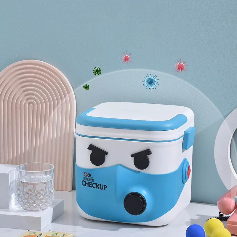 Medicina kit de primeiros socorros super grande capacidade pílula casos organizador família emergência farmácia recipiente de armazenamento pílula caixa