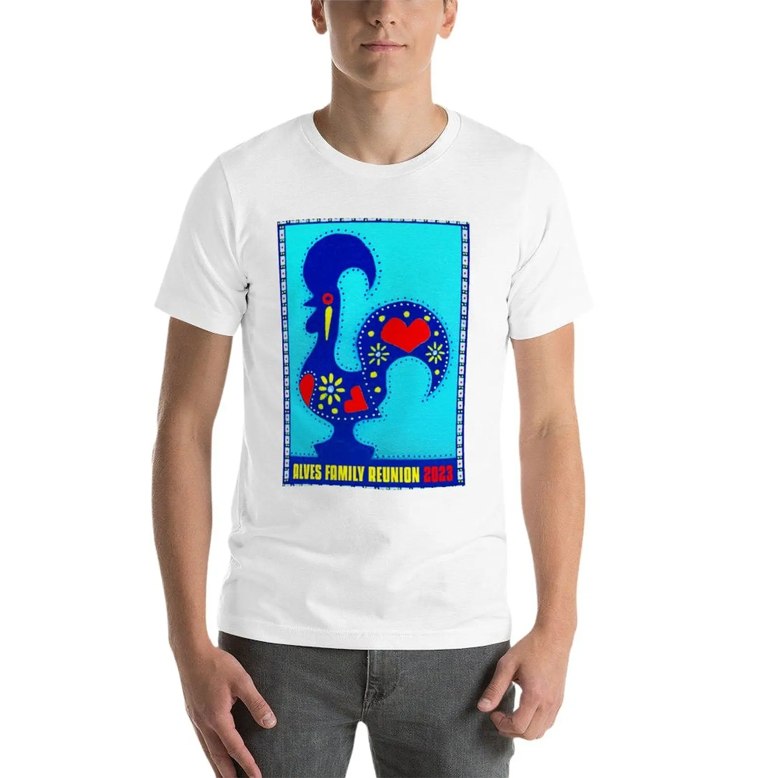 New Alves Family Reunion 2023 T-Shirt summer top Blouse heavyweight t shirts Oversized t-shirt Men's cotton t-shirt