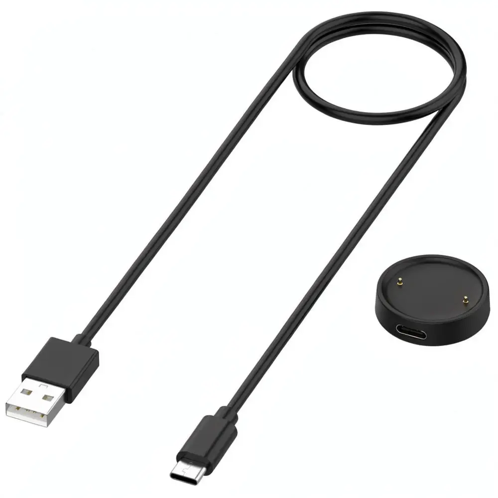 Base de Carregamento para Smartwatch Amazfit Active 2 BIP 6, Suporte de Carregamento de Mesa Tipo C, Acessório Suporte de Energia