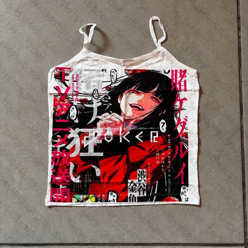 

Укороченный топ в стиле ретро с графическим принтом, черные майки и майки с круглым вырезом, повседневная футболка для женщин y2k, эстетические винтажные базовые футболки, женская одежда