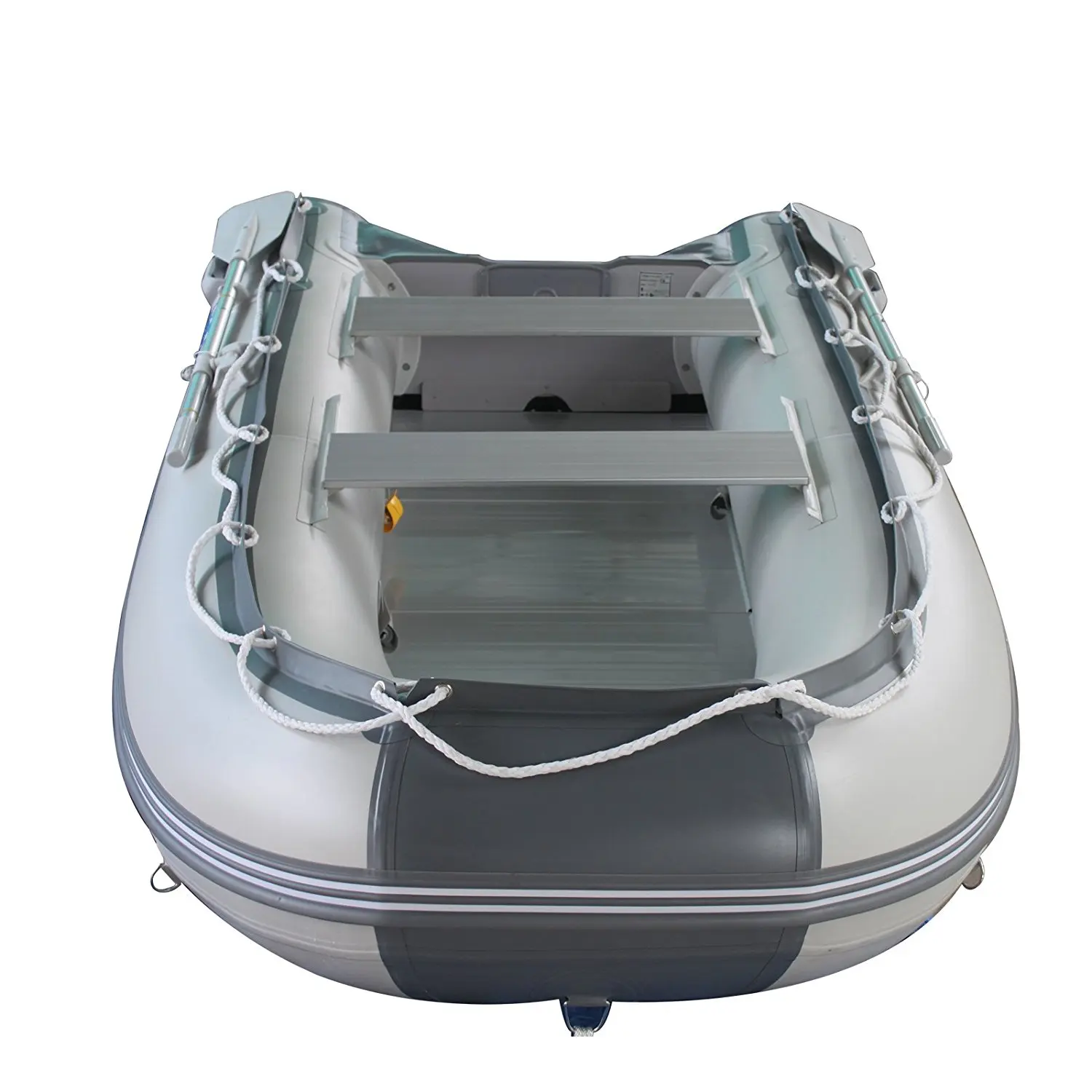 

Aluminum Floor Inflatable Boat Inflatable Raft Dinghy Fishing Rowing Sport Pontoon Boat