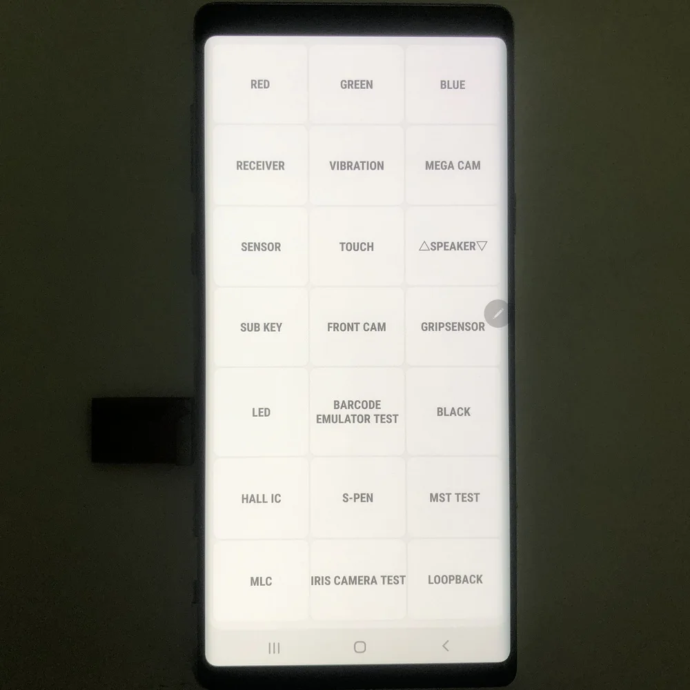 Super AMOLED For Samsung Note 9 N960U N960F N960B/S LCD Screen Display Touch Screen Digitizer With defect screen 100% testing