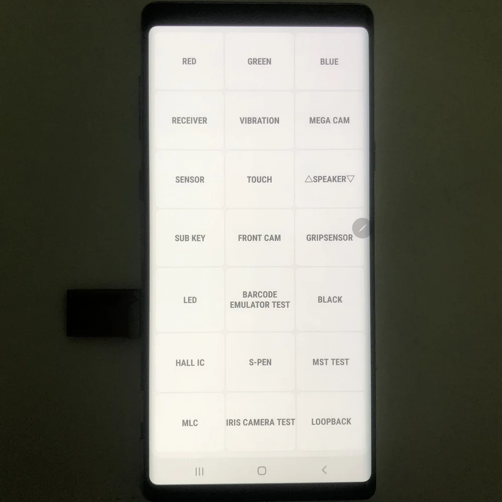 Super AMOLED For Samsung Note 9 N960U N960F  N960B/S LCD Screen Display Touch Screen Digitizer With defect screen 100% testing