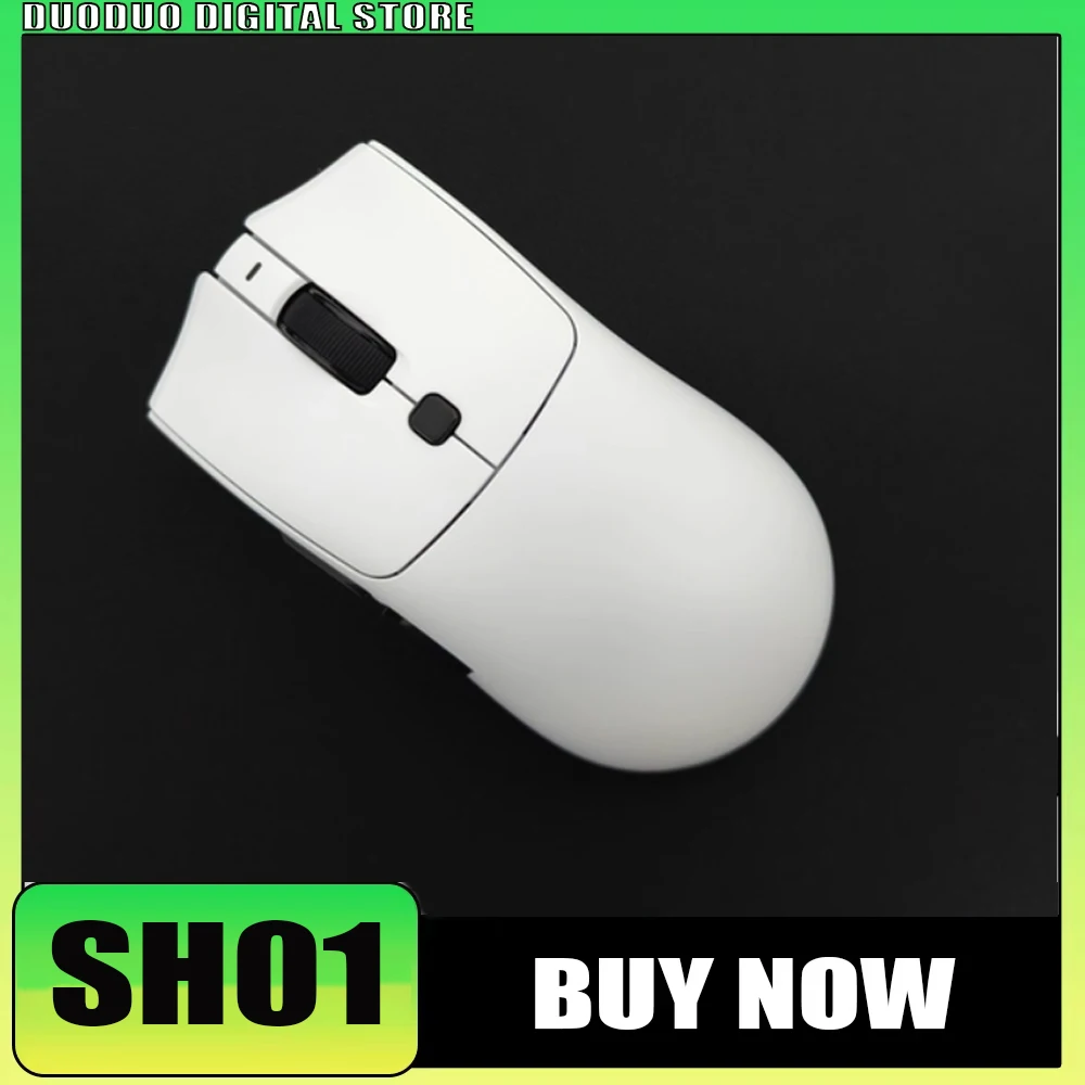 

RAWM SH01 SH01S E-sports Mouse PAW3395 Lightweight Nordic52840/PAN1080 Hot-swap Micro-mode Durable Three-mode Gaming Mouse