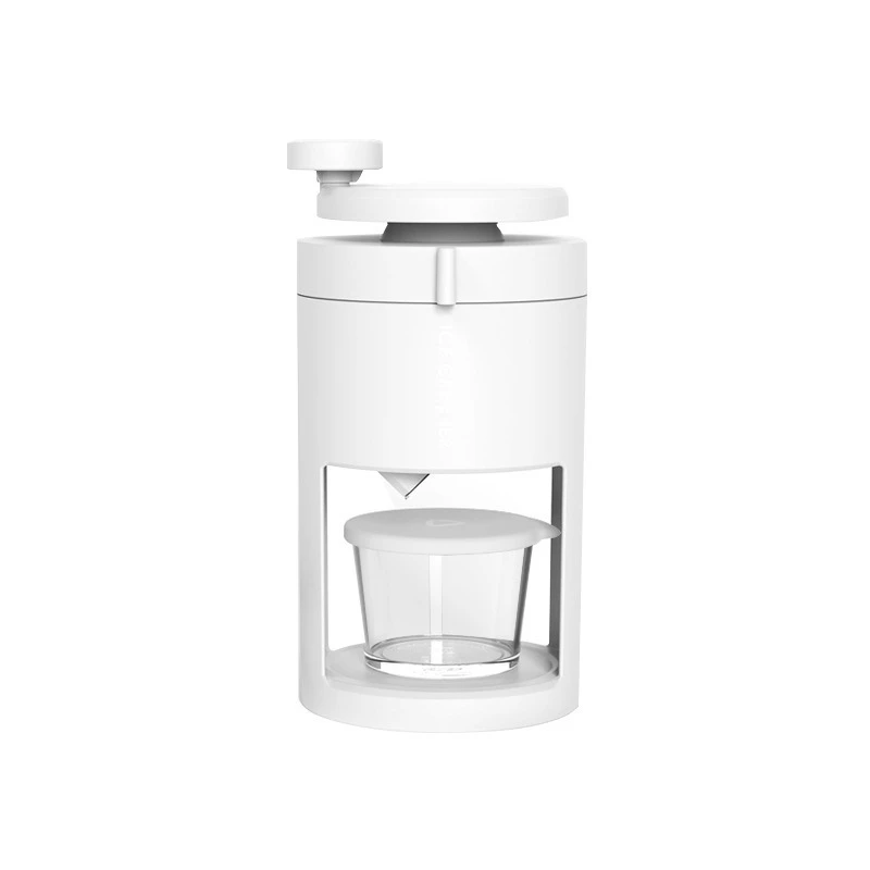 Nuova Macchina Manuale per Ghiaccio Tritato, Frullatore Portatile a Manovella per Neve Sfilacciata e Slushy, Uso Domestico, Feste, Bar, Cocktail