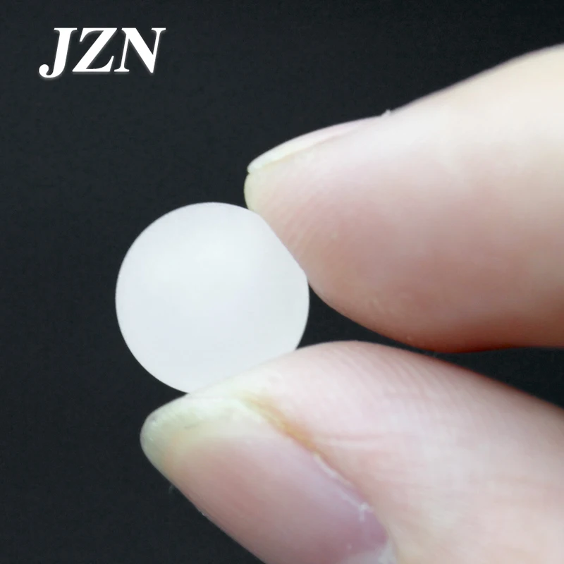 ลูกบอลพลาสติกโพลีโพรพิลีน PP แข็ง ขนาด 3 4 5 6 7 8 9 10 มม. กึ่งโปร่งแสง สำหรับงานวิศวกรรม ทนทานต่อการกัดกร่อน