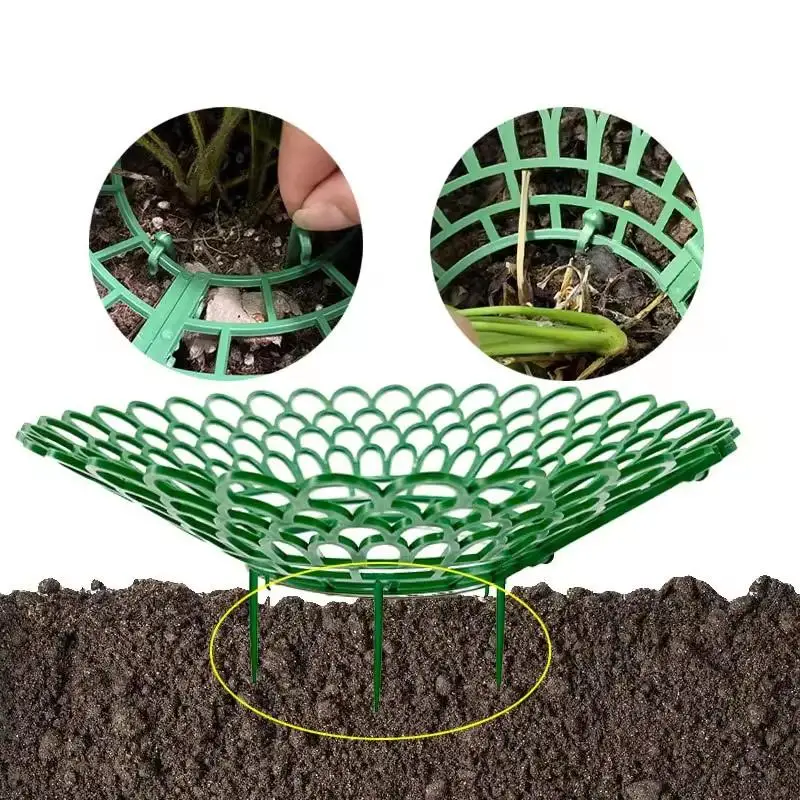 5pcs Green Strawberry Planting Racks, Watermelon Support Frames, 3-Legged Plant Protector, Easy Assembly Plant Accessories