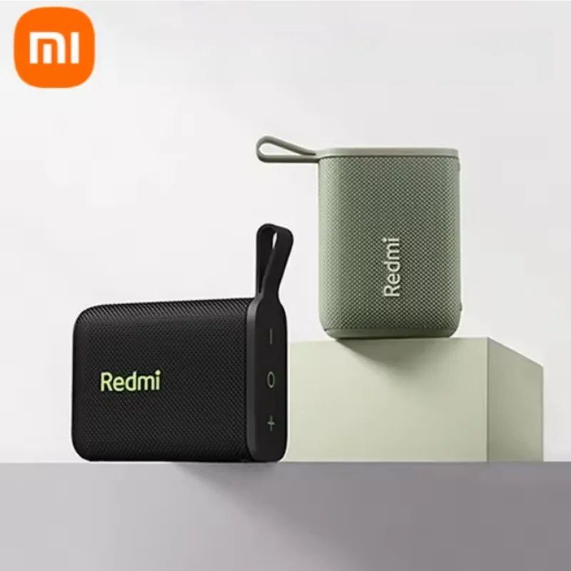 Original Xiaomi Redmi Speaker Portable Outdoor IP67 Stereo Powerful Sound Box Bluetooth Redmi Speaker RGB Dual Pairing TWS ﻿