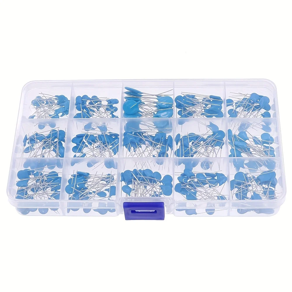 DIY KIT 150Pcs=15Value*10Pcs 3KV Ceramic Disc Capacitor 5P 10P 22P 47P 56P 100P 150P 220P 330P 470P 102 222 332 472 103