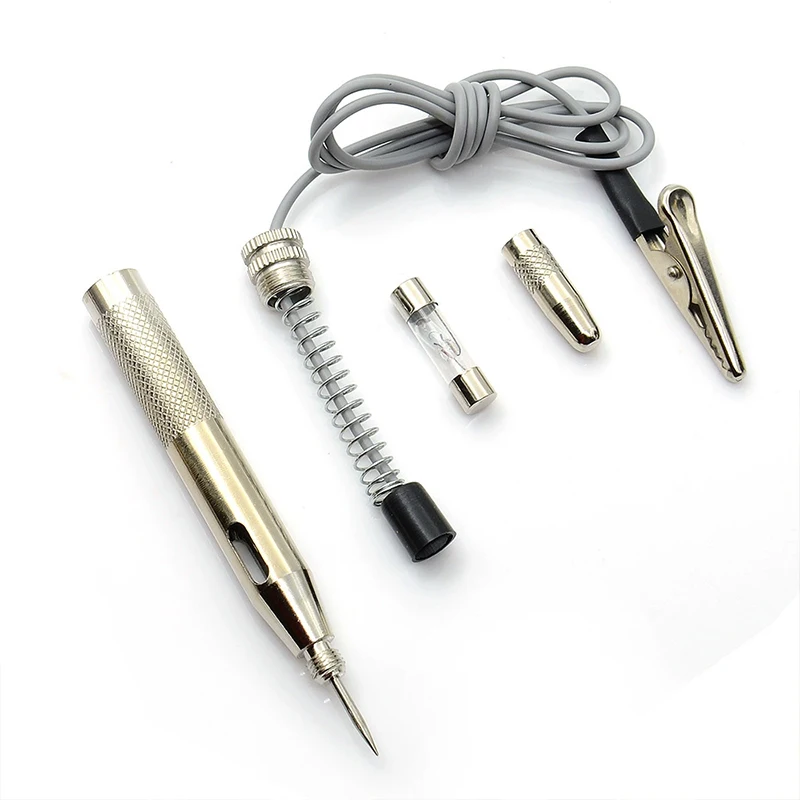 Practical New 6V/12V/24V Probe Pen Pencil Test Light Test Pens Car Circuit Fuse Electrical Testers Voltage Tester - view 2