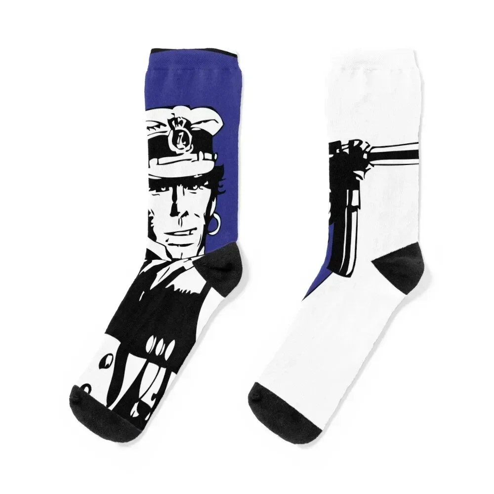 

Corto the Maltese Socks hiphop Argentina christmas stocking with print Socks Women's Men's