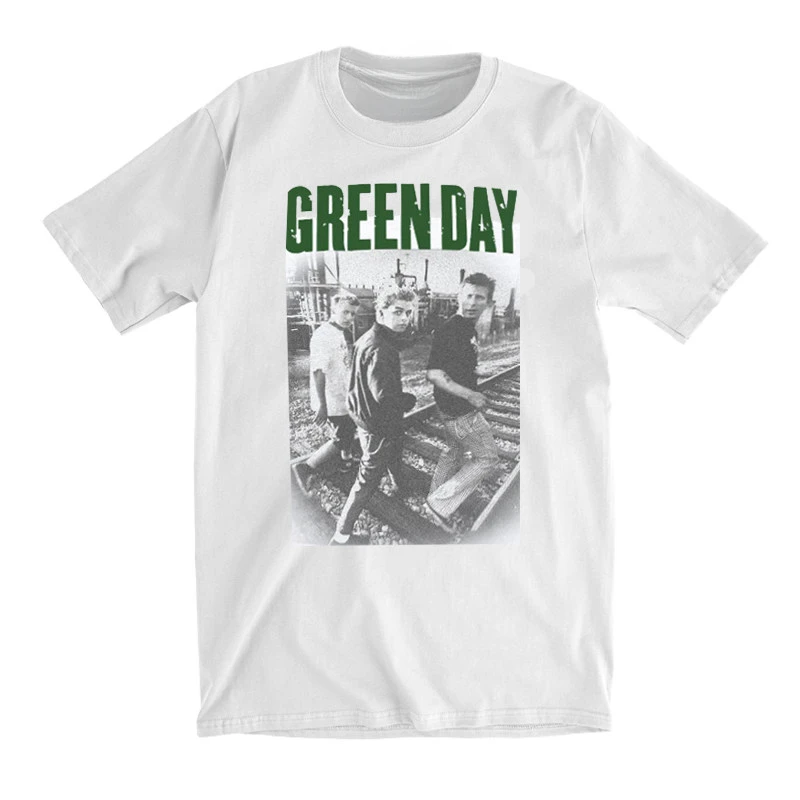 2026 Art Green Day Rock Band T-Shirt Baumwolle Grafik-T-Shirt Herren Damen Sommer Streetwear – Detail 2