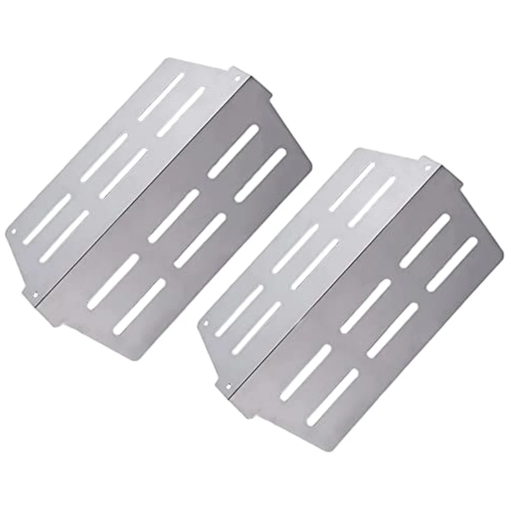 Barbecue Heat Deflector 2PCS Replacement for Weber 300 Series Grill 65505 7622 E310 Compatible with 62756 Parts