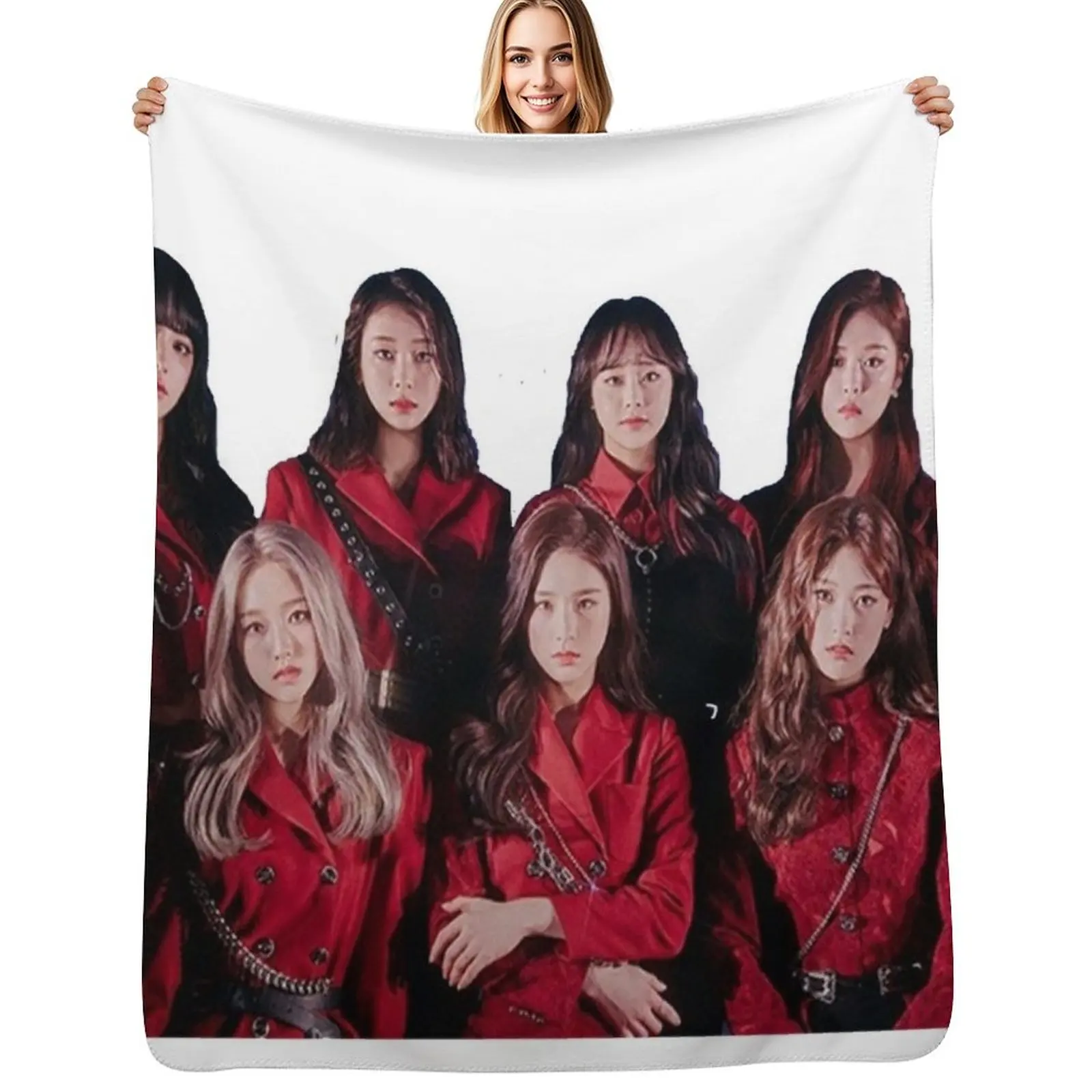 

LOONA - So What Throw Blanket Portable Lightweight Blanket for Travel Camping