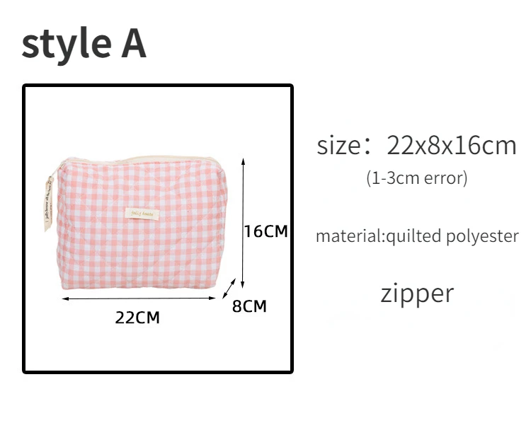 Große Kapazität Damen Kosmetiktaschen Fällen Casual Damen Kleine Aufbewahrungstasche mit Reißverschluss Weibliche Reise Clutch Bag Kleine Handtaschen – Detail 2