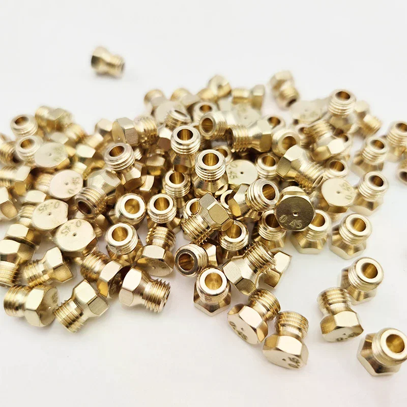 [MA]2Pcs Burner Gas Hob LPG- Conversion Kits Jets Brass Nozzle For Kitchen Gas Stove Brass Nozzle Propane Injector Repair Parts