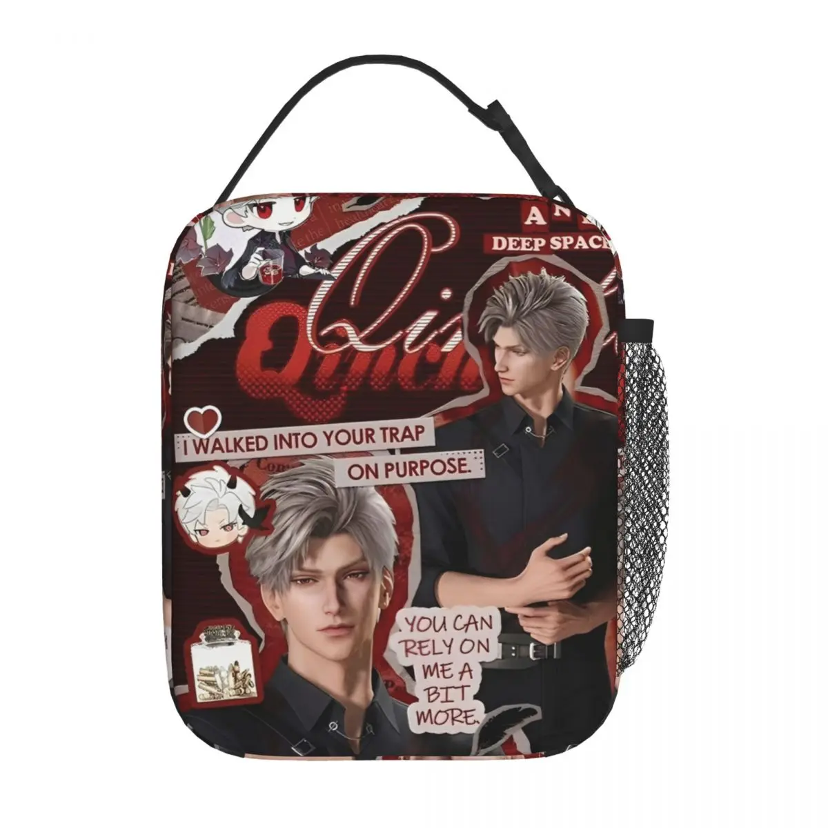 

Love And Deepspace Insulated Lunch Bags Leakproof Games Reusable Cooler Bag Lunch Box Tote Beach Travel Food Handbags