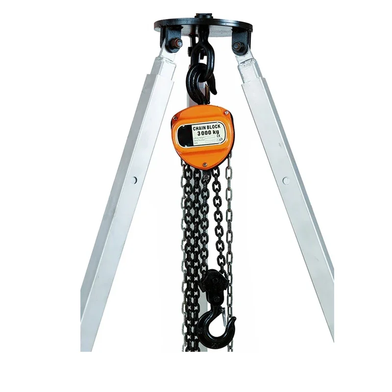 

Triangle Chain Hoist 2 Tons Manual Reverse Small Crane Lifting Capacity of 3m 6 Meters