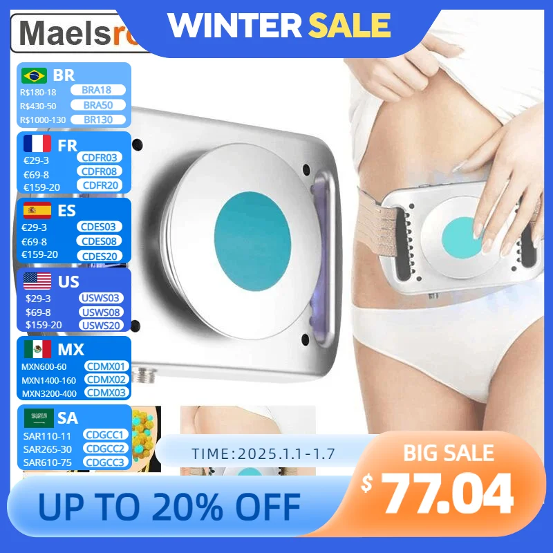 Fat Freeze Body Slimming Machine Compress Belly Anti Cellulite Dissolve Fat Cold Body Massager Weight Loss Fat Freezing Machine