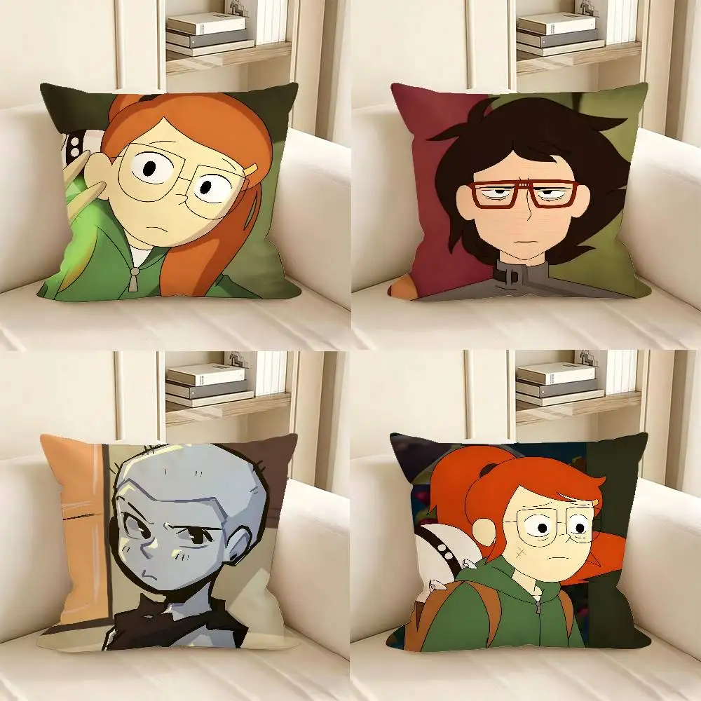 1pc Anime I-Infinity Train Pillow Case Fashion Square Pillowcase Bedroom Sofa Room Ins Decoration Leisure