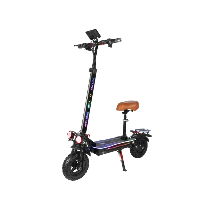 11 inch mountain off-road front and rear shock absorption lithium battery aluminum alloy with seat acrylic plate