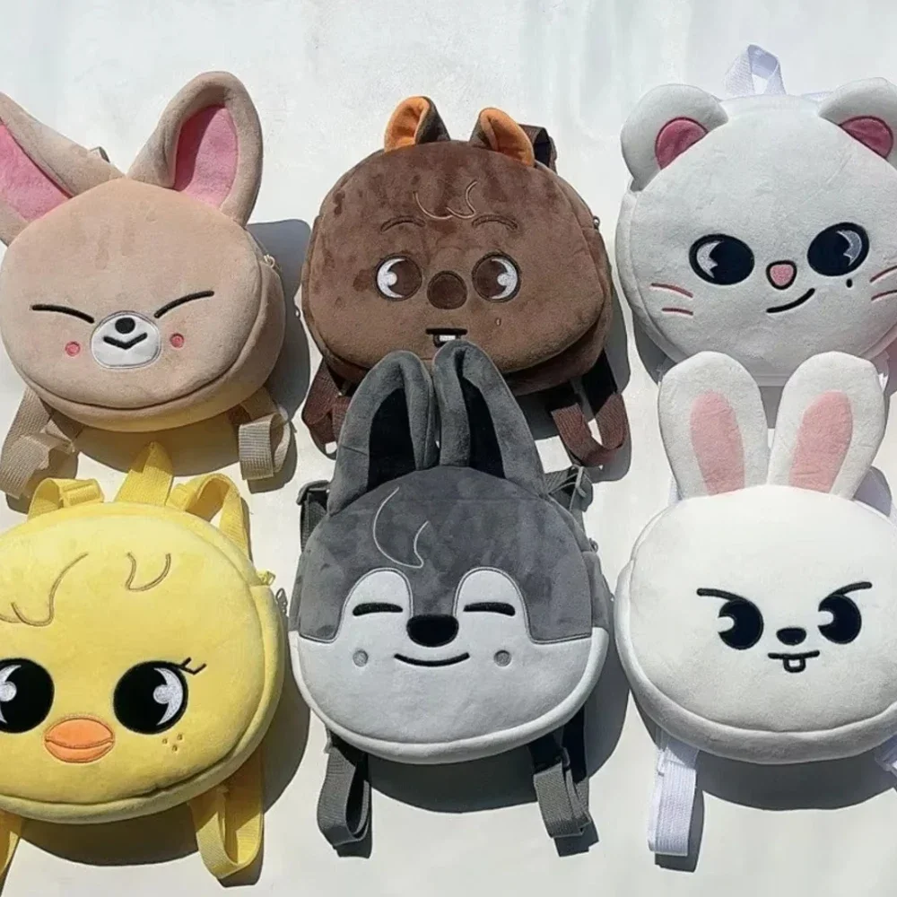 8style Skzoo Bag Plush Toy Kawaii Skzoo Stray Plush Cartoon Stuffed Animal Doll Kawaii Companion Toys Room Decor Children Gift