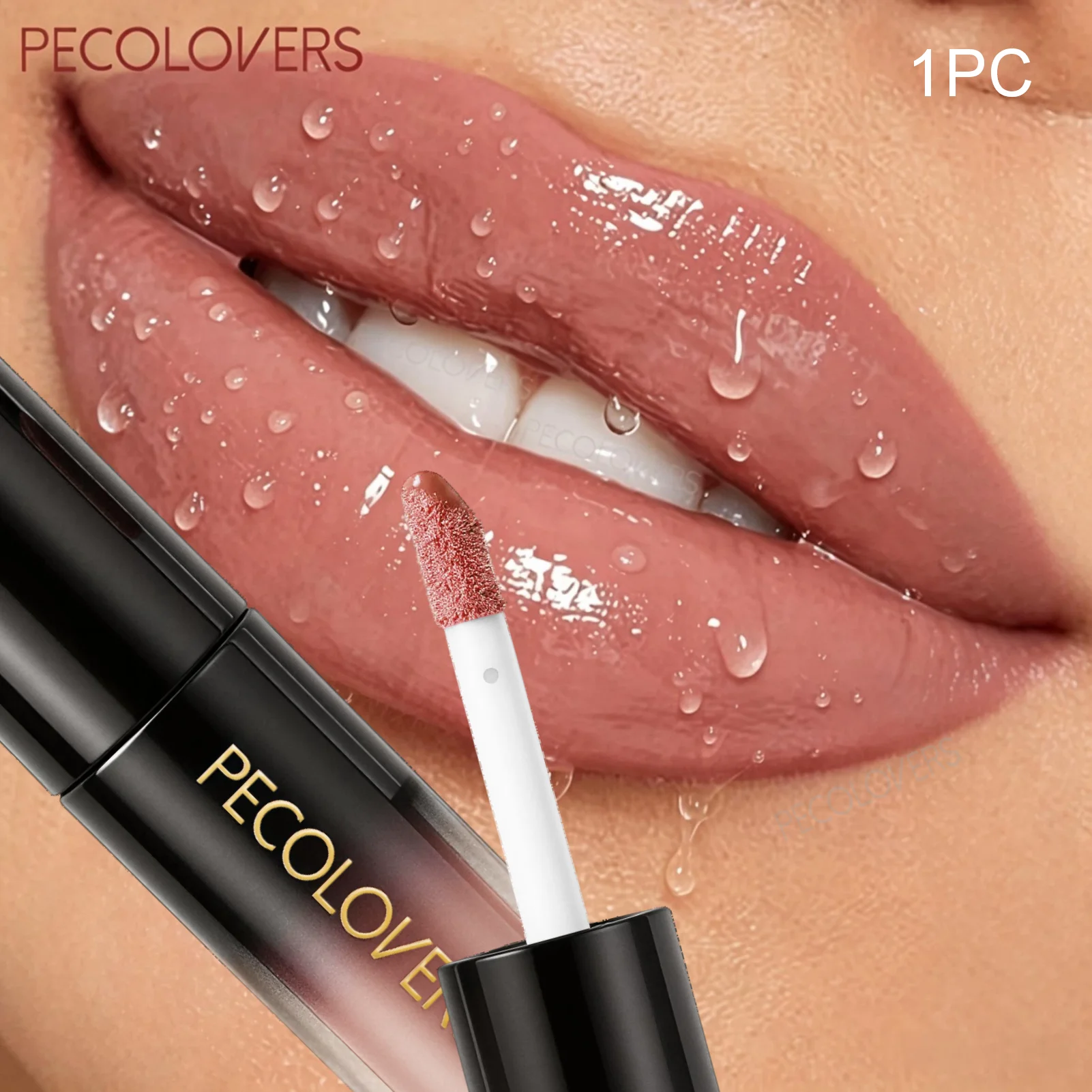 1pc Matte Velvet Lip Gloss, High Saturation, Non-Sticky, Long-Lasting Lip Tint And Lip Mud. Perfect for Daily Makeup