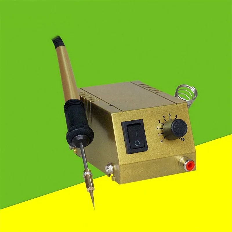 Mini herramienta de reparación de soldador con termostato ajustable de 220V, estación de soldadura de CA, equipo de soldadura portátil, venta
