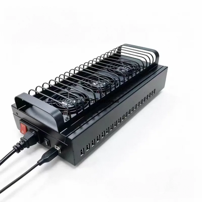 Upgraded 80‑Port USB Box Phone Farm Hub Chassis‑Type Multi‑port Hub For Phone Data Transfer Screen Casting Charging