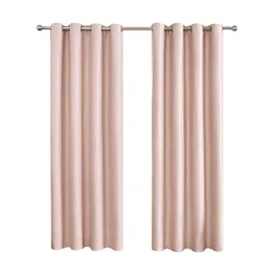 (24) Customized Double-sided Linen Blackout Curtains for Bedroom and Living Room Sun Protection Curtains