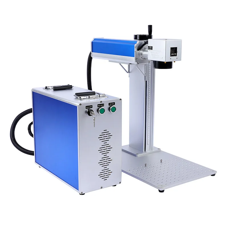Metal sign lettering engraving machine, small portable laser coding machine y