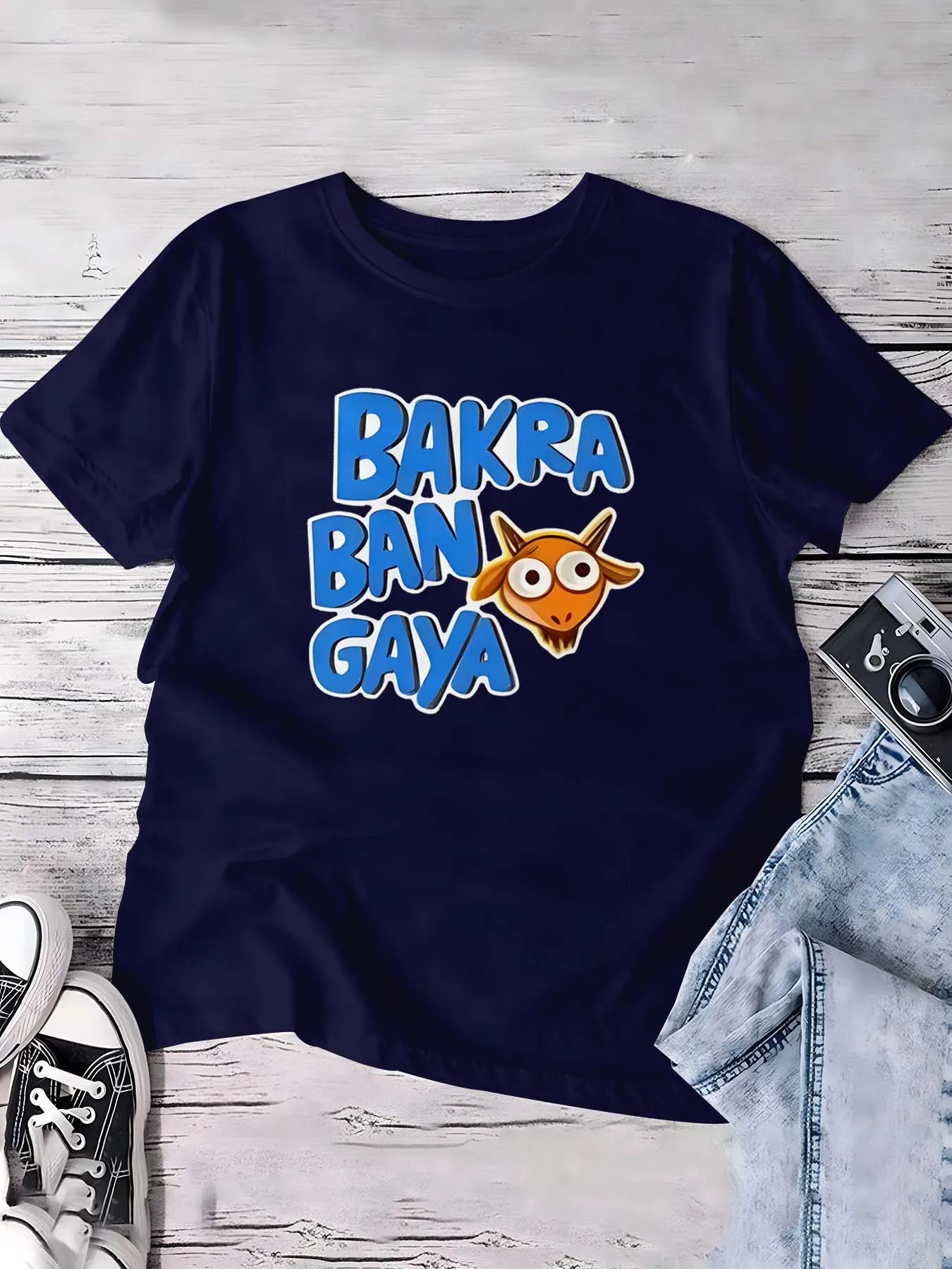 

Plus Size Bakra Ban Gaya Themed Unique Apparel Collection Edgy Garments Merging Witty Goat Vibes And Sophisticated Style