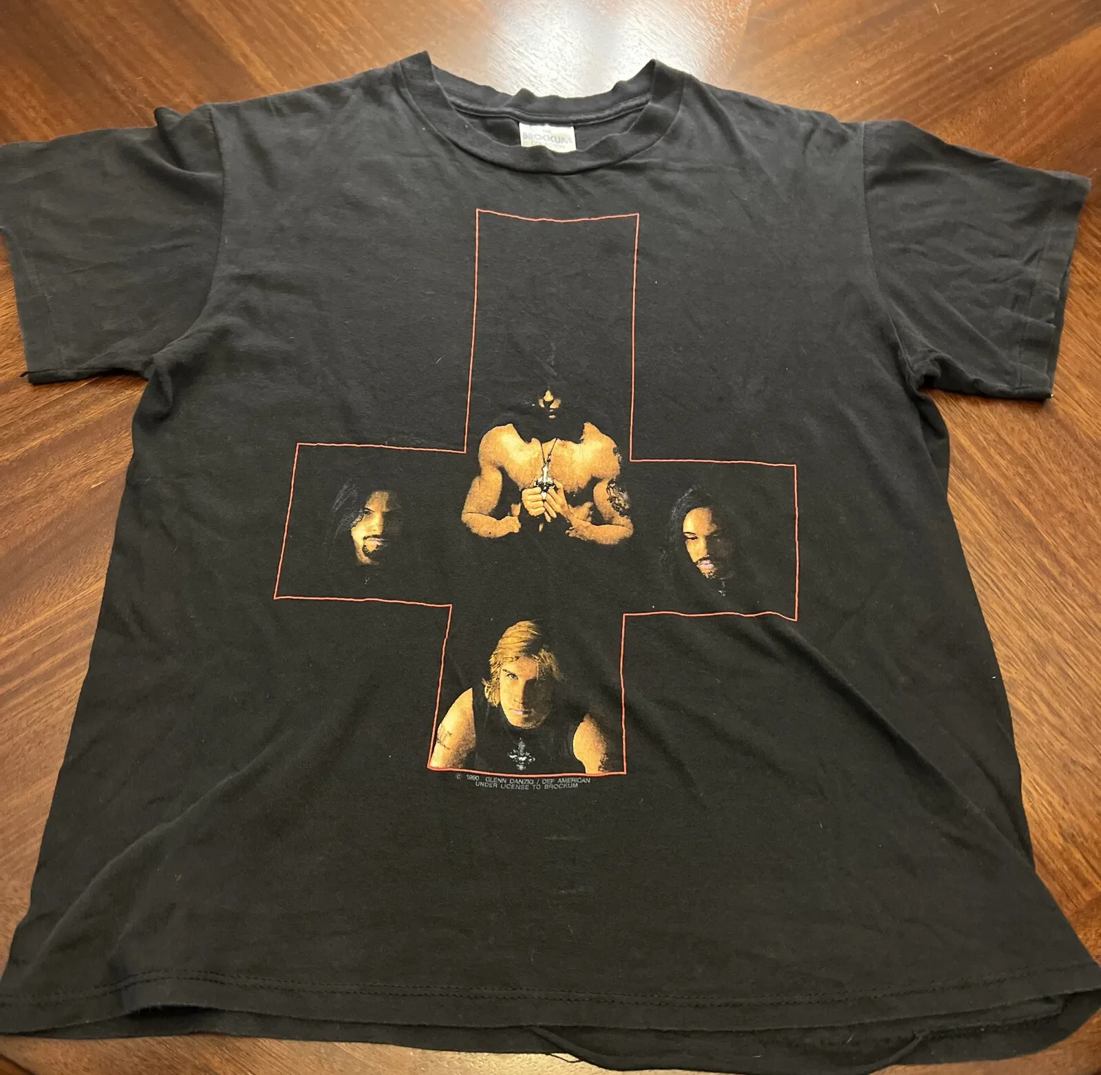 Danzig II Lucifuge TShirt .. AUTHENTIC… Under Licensed to Brockum … 1990