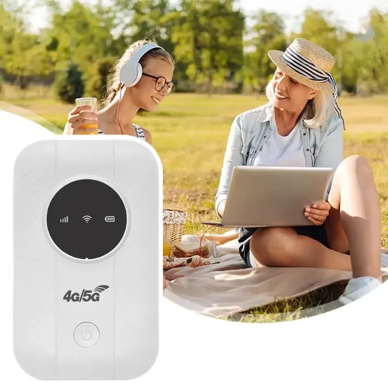 Router WiFi LTE de 150 Mbps, Punto de Acceso WiFi Portátil, Router Inalámbrico Tipo C, Extensor de Red, Repetidor WiFi, 2100 mAh