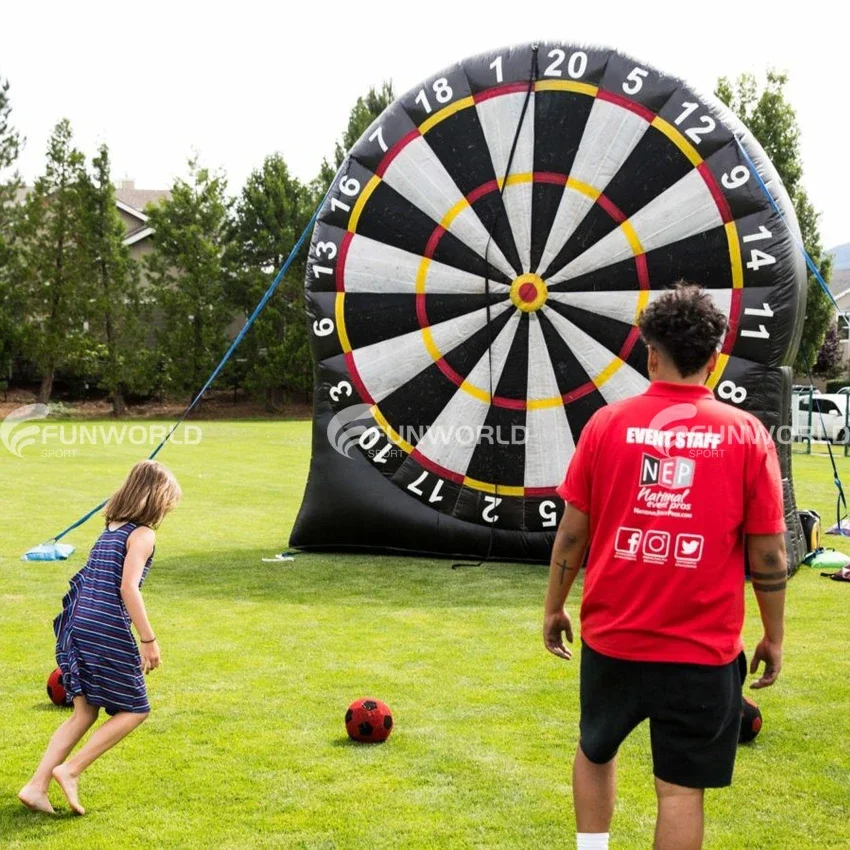 Best Selling Inflatable Hand Dart Board Inflatable Dart Game Kids Dart Board With Sticky Balls